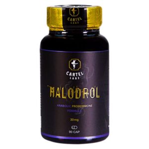 Cartel Labz Halodrol 30 mg 90 capsules product container