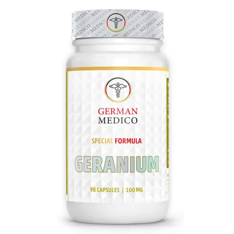 German Medico Geranium 100 mg – 90 Capsules