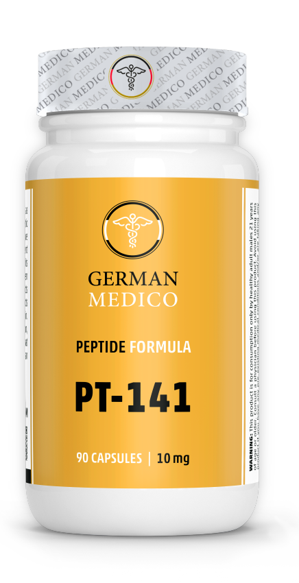 German Medico PT141 10 mg – 90 Capsules