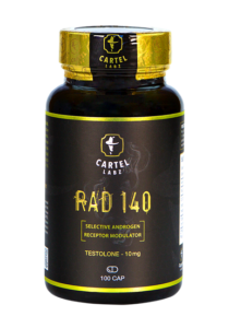 Cartel Labz RAD-140 Testolone 10mg 100 Caps