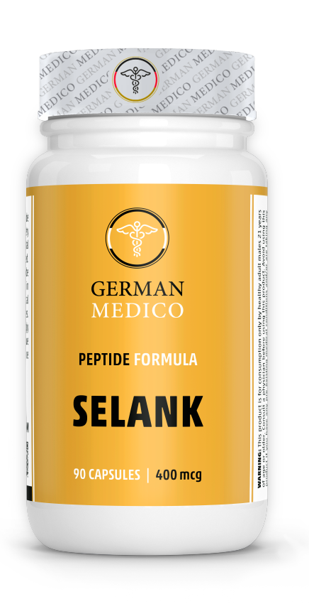 German Medico Selank 400 mcg – 90 Capsules