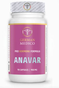 German Medico Anavar 900 mg – 90 Capsules