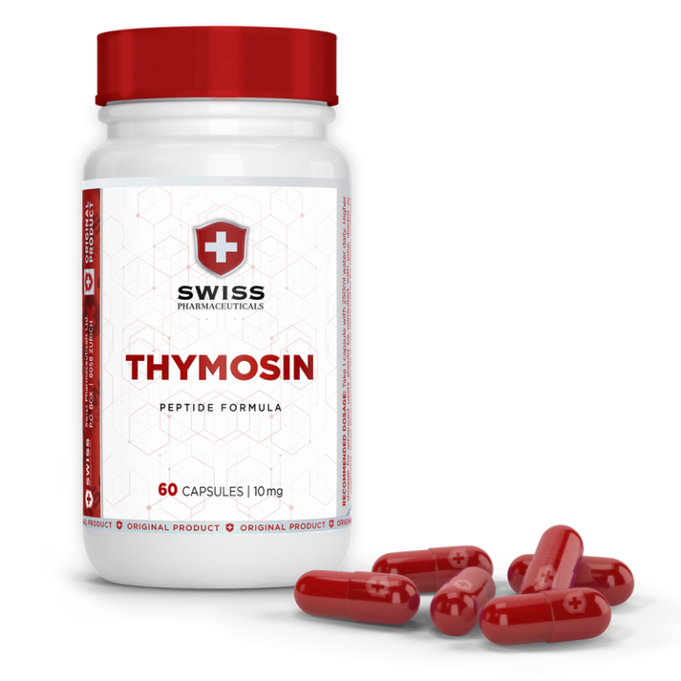 Swiss Pharmaceuticals Thymosin 10 mg – 60 kapsułek
